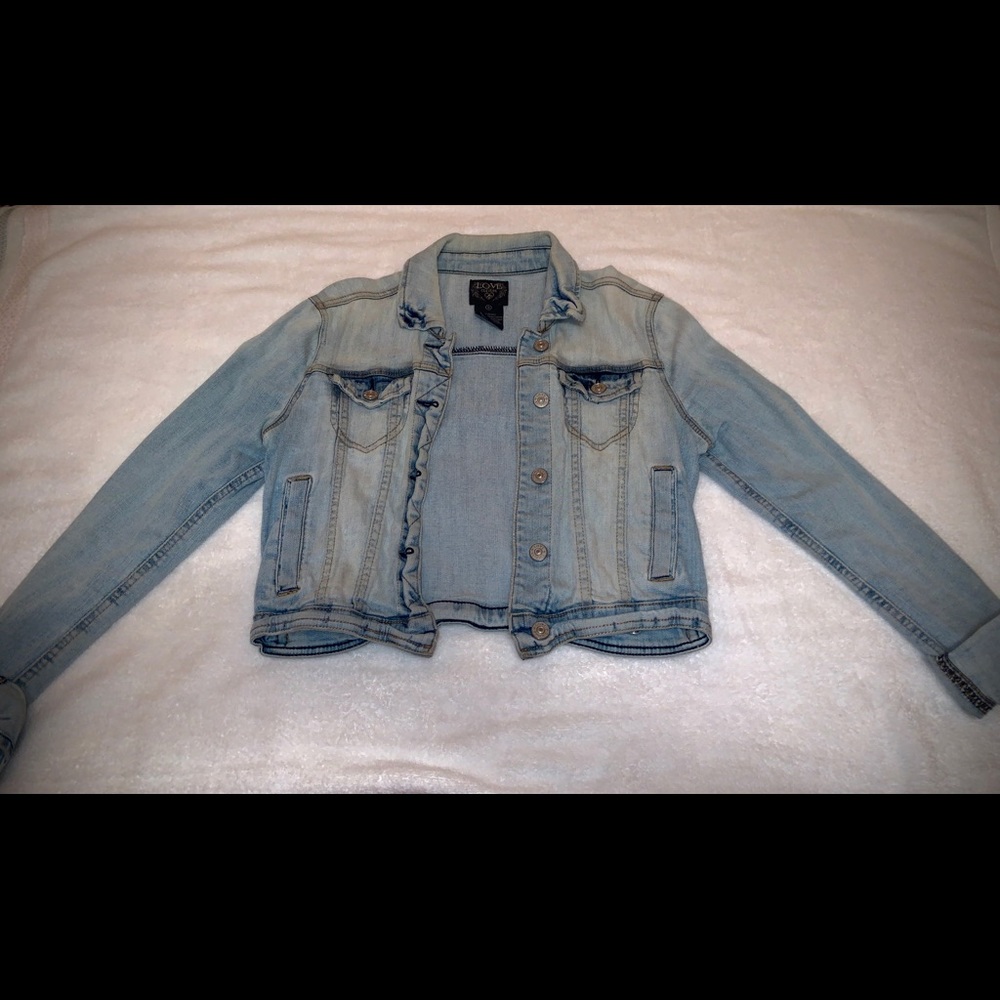 Cropped Jean Jacket
